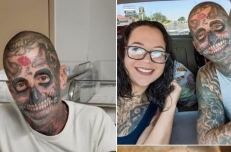 51-Year-Old ‘Ink Addict’ With 240 Tattoos Is Called a ‘Monster’, But His Wife Reveals the Truth!: See The Photos!