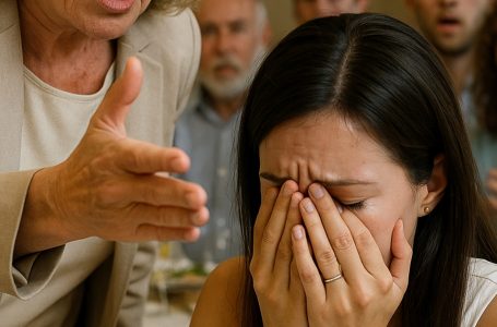 My mother-in-law yelled at me in front of the guests, and then raised her hand because of a poorly set table — but then I did something completely unexpected.