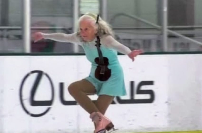 90-Year-Old Figure Skater Wows Crowd With Incredible Moves!: Watch The Video!