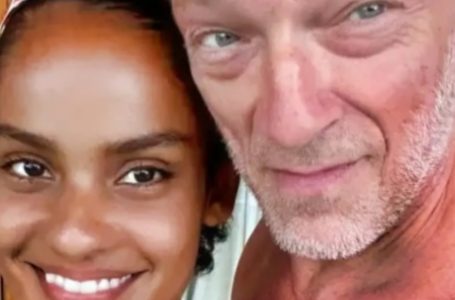 Mommy in a Tiny Bikini and a Gray-Haired Dad!: Cassel’s 28-Year-Old Girlfriend Shares Family Photos with Stepdaughters and Son!