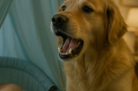 Every night, the dog barked loudly at the child. When the parents discovered the reason — they were frozen in horror