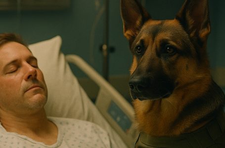 The doctors brought the dog in to say goodbye to her owner… but suddenly, the animal jumped on the bed and did something no one could believe