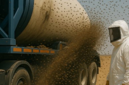 Scientists released millions of bees into the desert, expecting nothing to survive — but just one month later, even the most experienced experts were shocked by what they saw