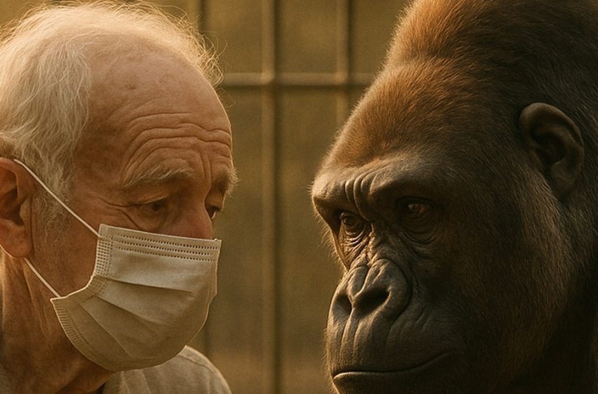  He rescued an injured gorilla from the forest… Years later they were reunited, and what the animal did left everyone speechless