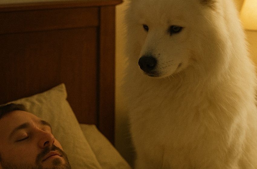  The shelter dog wouldn’t sleep at night and stared intently at her owners… When they discovered why, it broke their hearts