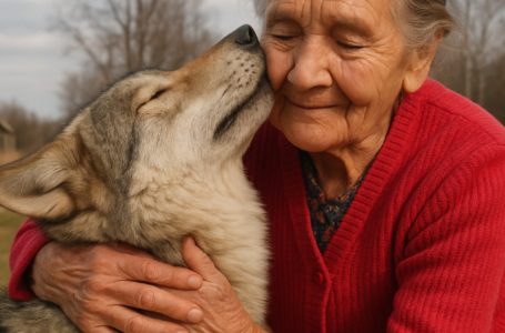 A woman took in a stray puppy, never suspecting that it was actually a wolf. Little did she know, this predator would one day save her life