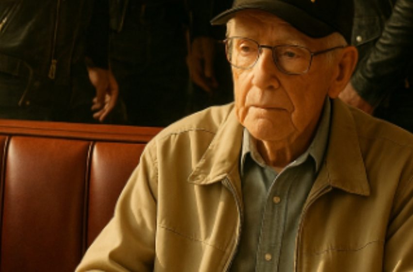  Five motorcyclists mocked a 90-year-old veteran — seconds later, the ground began to shake.