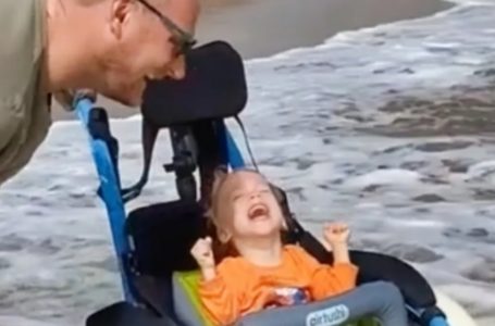 2-Year-Old Boy With Cerebral Palsy Experiences the Beach for the First Time!: A Heartwarming Moment You Have to See!